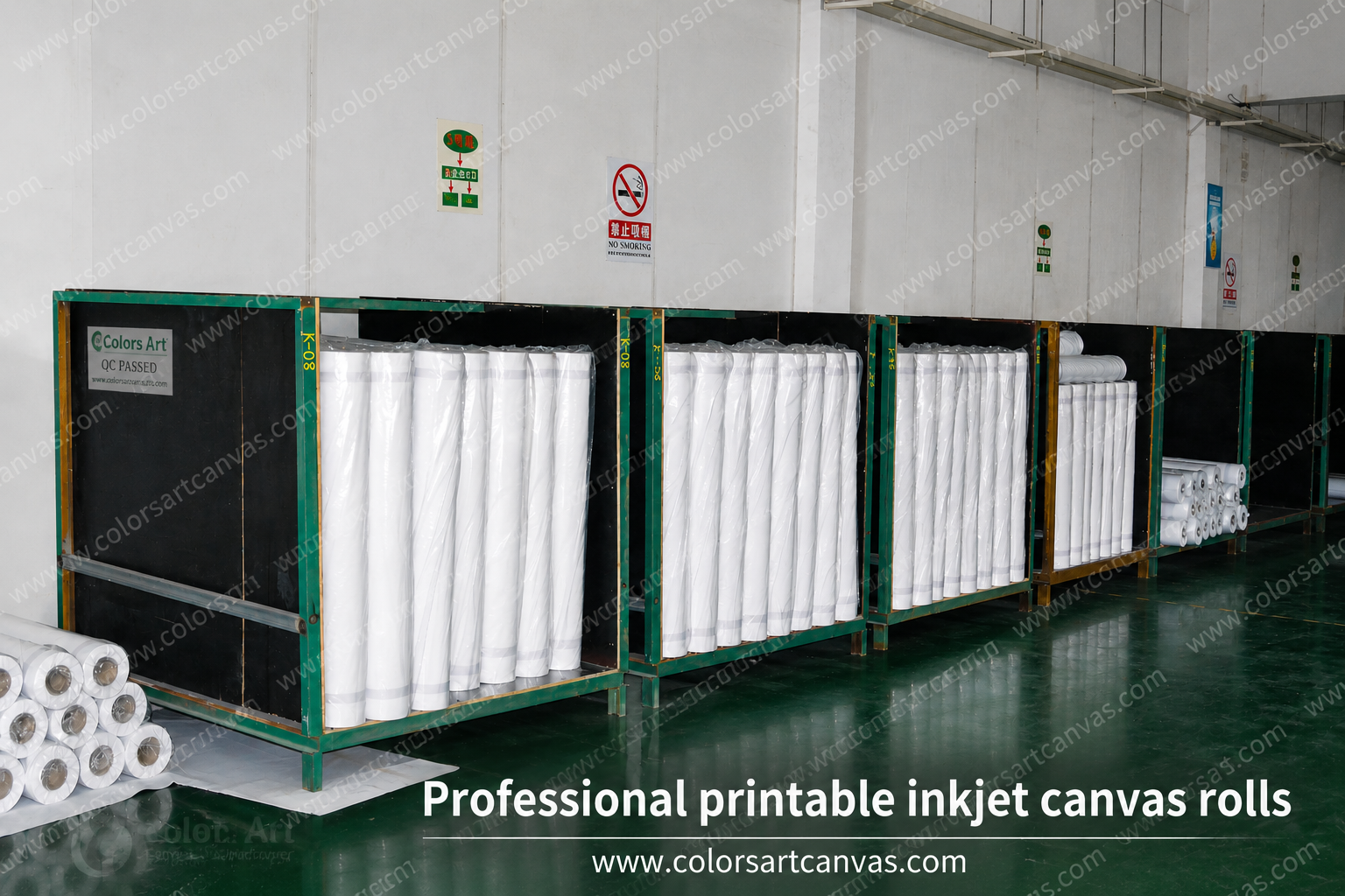Professional printable inkjet canvas rolls