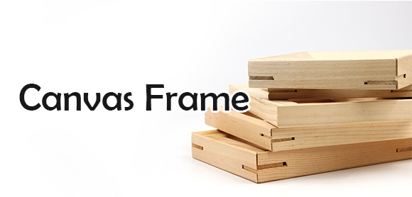 Custom wooden canvas frames for stretched canvas and gallery wrap printing