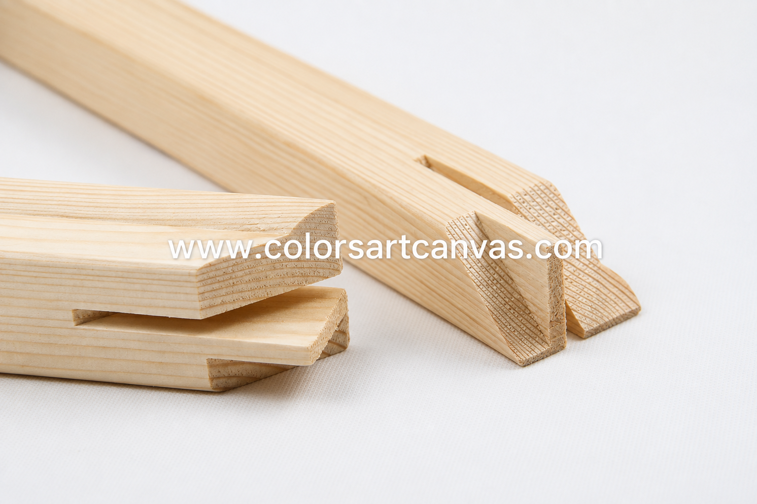 38x28mm pine gallery wrap stretcher bar profile