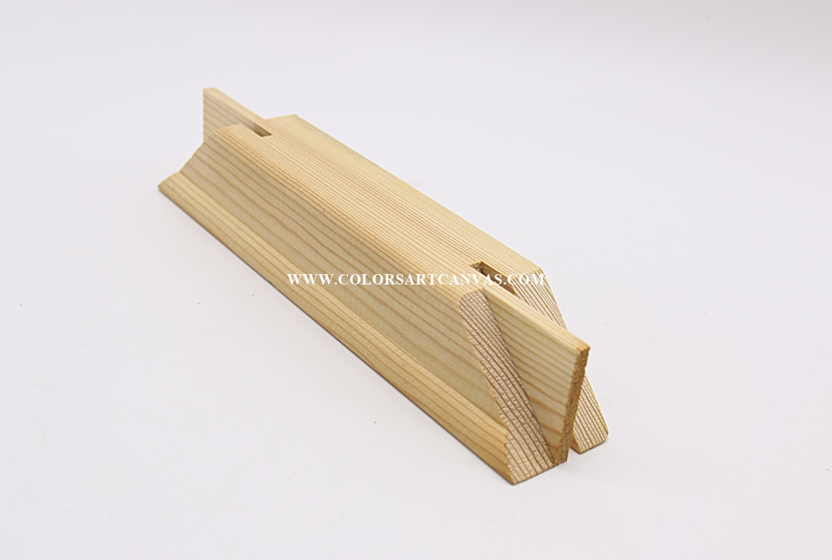 Tongue and groove joint machining on a 37&times;38mm gallery wrap stretcher bar