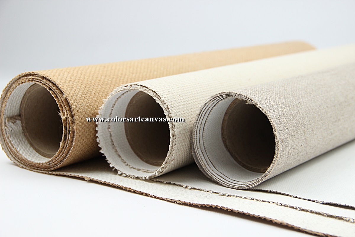 Wholesale artist canvas rolls in multiple materials and specifications