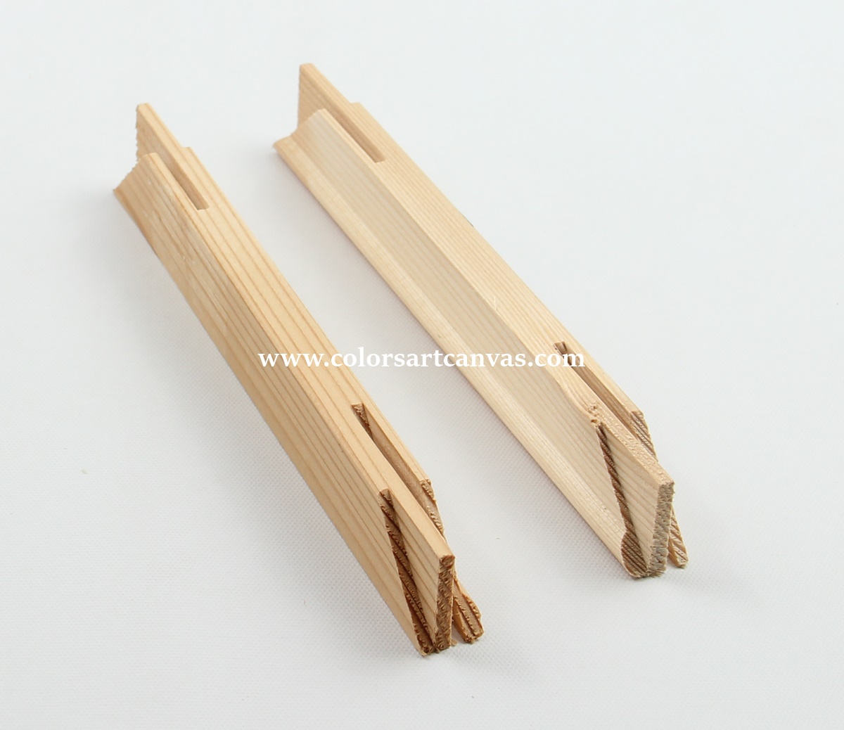 Wholesale 17mm x 38mm knot-free pine stretcher bars