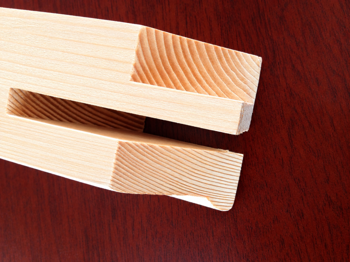 35x59mm pine heavy duty stretcher bar profile for large canvas frames