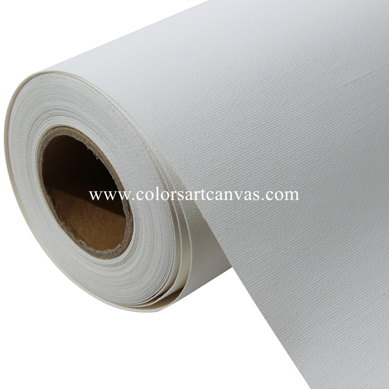 Water Resistant polycotton Canvas, 340g/m 2, Pigment ,Dye,giclee printing photo canvas roll