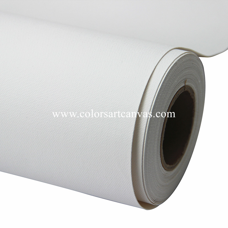 Premium Inkjet Waterproof Canvas Fabric / Matte Art Printing Poly