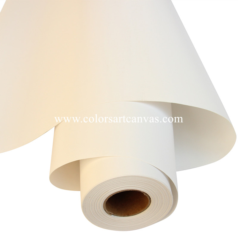 Matte Cotton Canvas for Pigment Inks Printing, Digital Canvas Rolls for