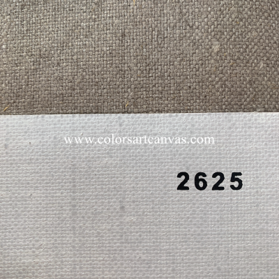 Heavy duty Linen Canvas Roll 630gsm with coarse grain
