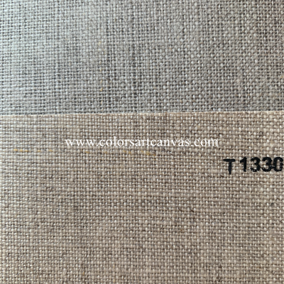 Primed Linen Canvas Roll 400gsm Medium grain with clear coating