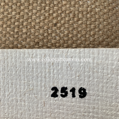Triple Primed Artist Canvas Roll 3.2m Wide - Rough Texture, Pure Jute,980gsm heavy duty canvas