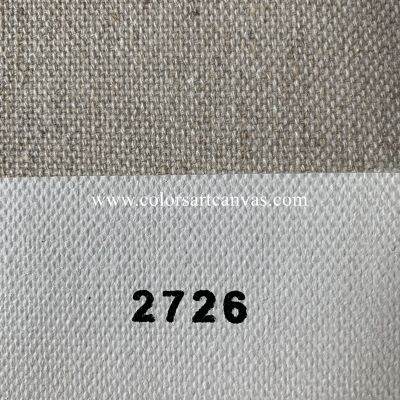 Triple Primed Artist Canvas Roll 2.4m Wide - Medium Texture, cotton linen canvas , 450gsm