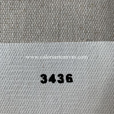Triple Primed Artist Canvas Roll 2.2m Wide - Medium Texture, cotton linen canvas , 420gsm