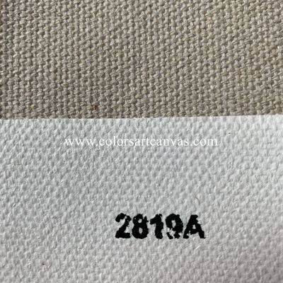 Triple Primed Artist Canvas Roll 3.65m Wide - Coarse Texture, cotton linen canvas , 560gsm