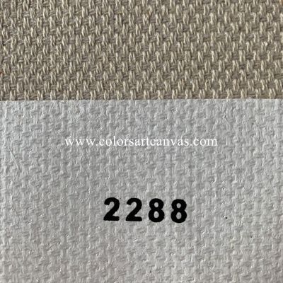 CUSTOM STRETCHED CANVAS /COARSE GRAIN LINEN BLEND/ TRIPLE PRIMED /500GSM