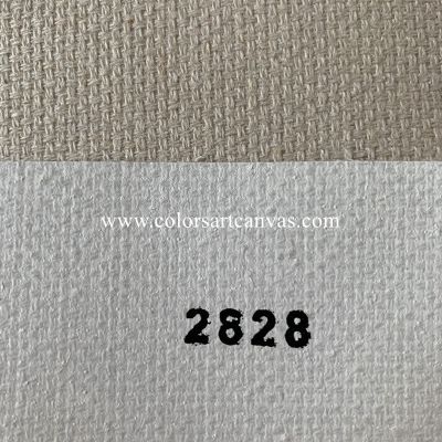 CUSTOM STRETCHED CANVAS /COARSE GRAIN LINEN BLEND/ TRIPLE PRIMED CANVAS /510GSM/ARTIST CANVAS