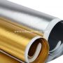 Metallic Gold/Silver Canvas