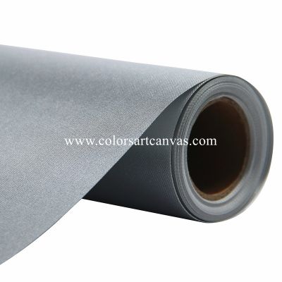 Silver canvas wall art