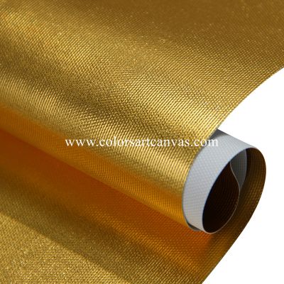 Gold 20″x60″x1.25″ Premium Canvas Gallery Wrap