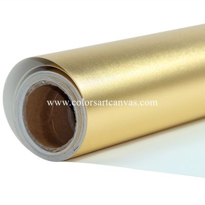Metallic Pearl GOLD  Stretched Canvas 