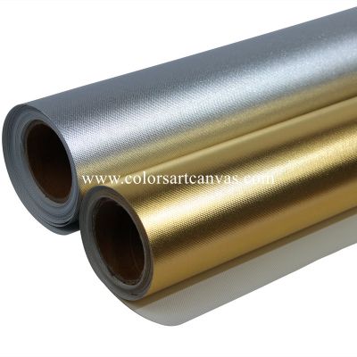 Canvas Wraps - Silver /Gold stretched canvas Framing