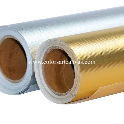 Custom Inkjet/Giclée Prints - Museum quality fine art canvas silver/gold