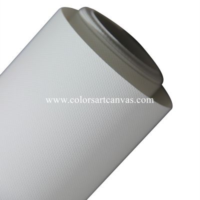 Inkjet media paper and canvas rolls compatible with aqueous pigment inks