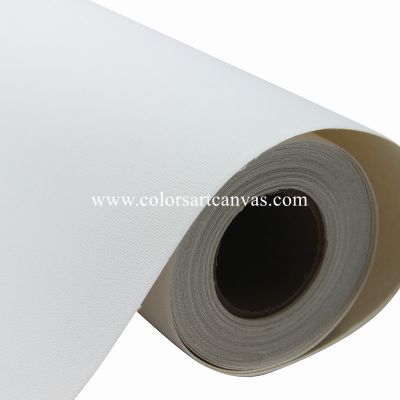 Matte Canvas Poly Cotton blend  for large-format inkjet printing