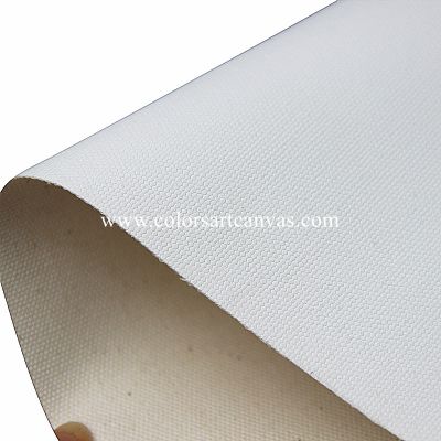 Fire Rating (FR)B1 matte polycotton canvas 340g for waterbased pigment ink, dye ink 