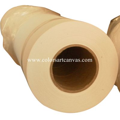 Stretchable Inkjet Cotton Art Canvas Rolls Waterproof 360gsm For Pigment Dye Ink