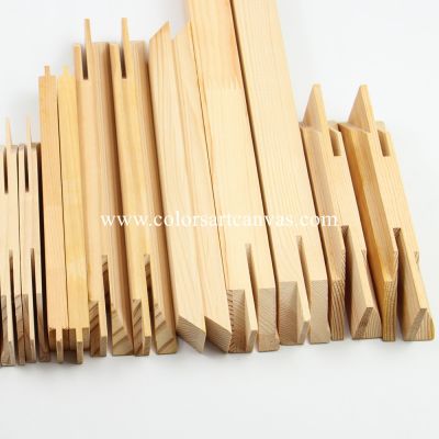 Pine Wooden bar material for photo frame and picture and canvas