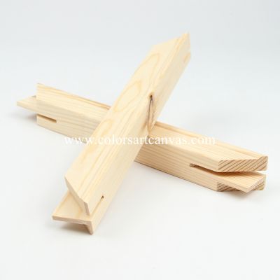  Custom stretcher bars with Cross-braces for inkjet polyester canvas
