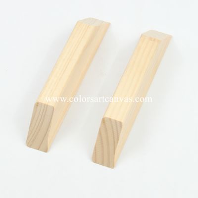 Pine wood stretcher bars with  45o mitres